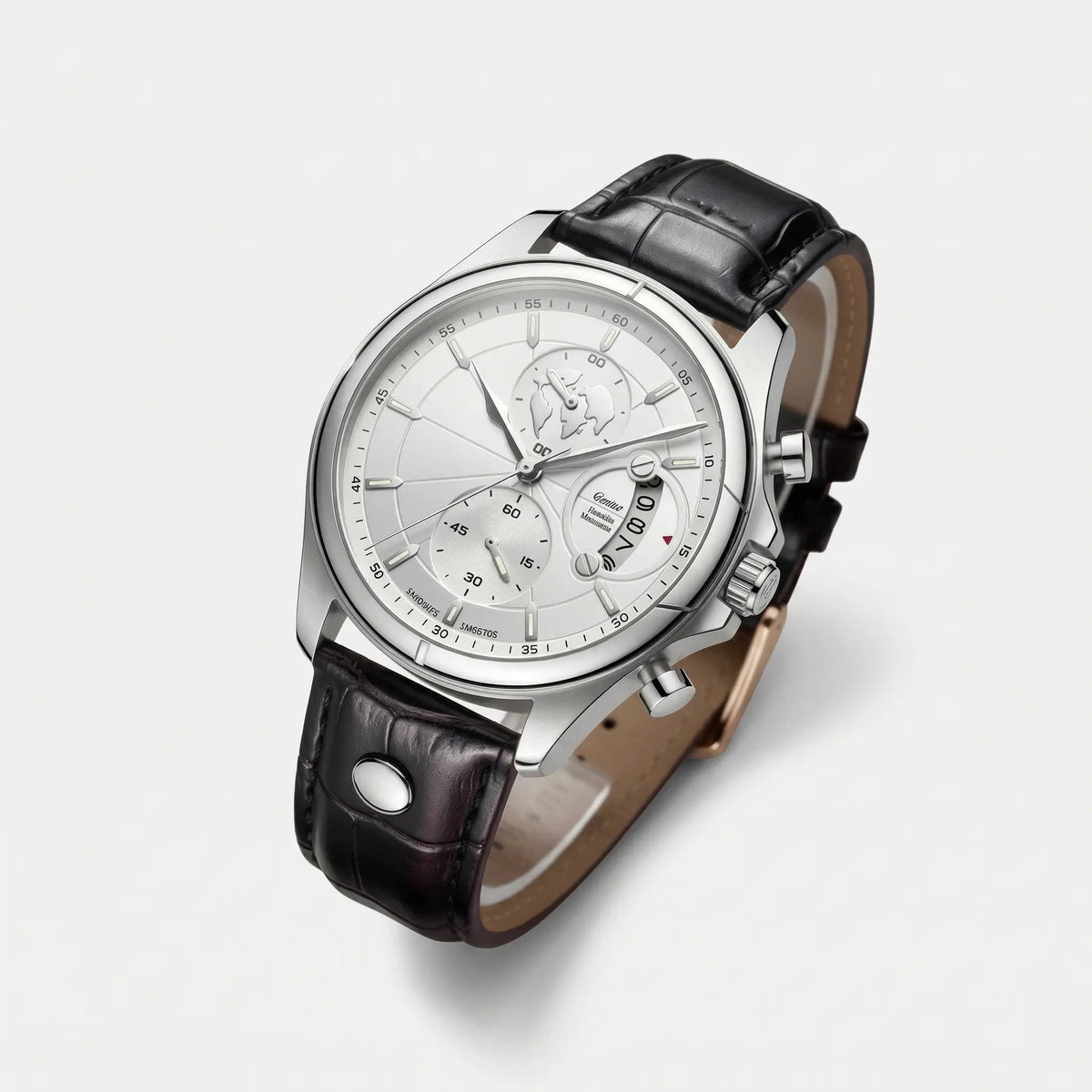Meridian Ivory Steel Watch