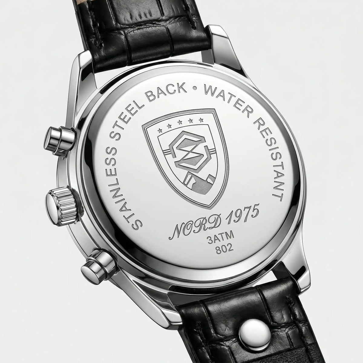 Meridian Ivory Steel Watch