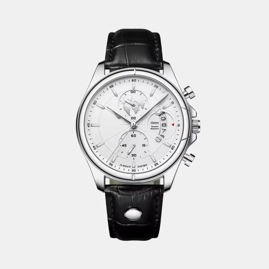 Meridian Ivory Steel Watch | Velnaro